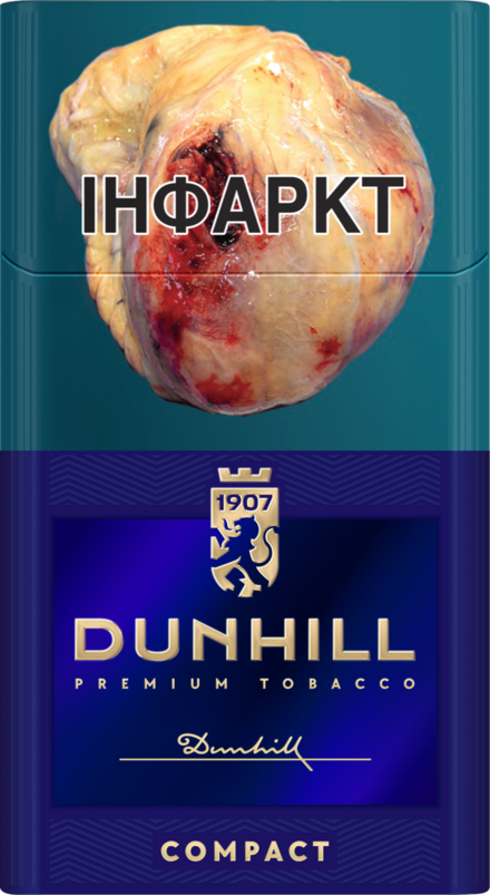 DUNHILL COMPACT BLUE