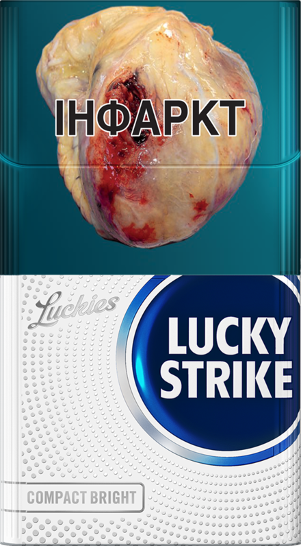 LUCKY STRIKE COMPACT BRIGHT
